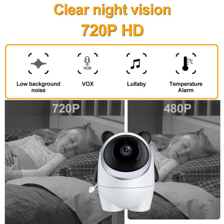 4.3 Inch IPS HD Display 720P Baby Monitor, US Plug, EU Plug, UK Plug, AU Plug 4.3 Inch IPS HD Display 720P Baby Monitor, US Plug, EU Plug, UK Plug, AU Plug